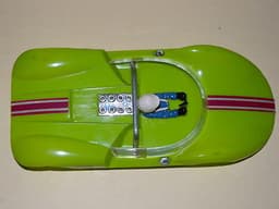 Cox La Cucaracha Vintage 1/24 Slot Car Rare Lime Green Body in Great Condition