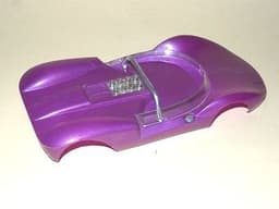 Cox La Cucaracha Vintage 1/24 Slot Car Rare Purple Body in Great Condition