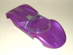 Cox La Cucaracha Vintage 1/24 Slot Car Rare Purple Body in Great Condition