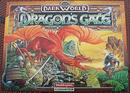 "Dark World" +  "Village of Fear" + "Dragons Gate" Very Rare by Waddingtons MINT