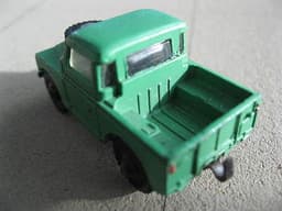 Dinky Toys Dublo OO Gauge 073 Land Rover and horse box diecast, Made in England.