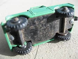 Dinky Toys Dublo OO Gauge 073 Land Rover and horse box diecast, Made in England.