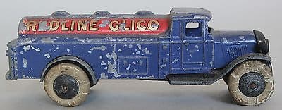 Dinky Toys Pre-War Petrol Tank Wagon Redline Gilco no.25d
