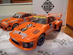 EXOTO PORSCHE LE MANS JAGERMEISTER GIFTSET 934 RSR & 935 TURBO 1/18 MINT IN BOX