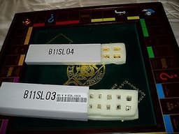 FRANKLINE MINT COLLECTORS EDITION MONOPOLY BOARD GAME - UN-USED