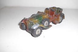 Marklin Military 8021/11 Open Army Staff Car, Green/Brown Camouflaged Version