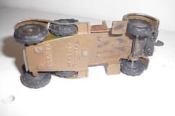 Marklin Military 8021/11 Open Army Staff Car, Green/Brown Camouflaged Version