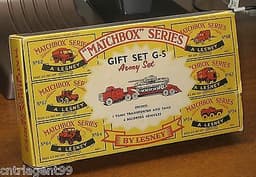 MATCHBOX LESNEY G-5 ARMY SET NEAR MINT IN ORIGINAL BOX RARE SET