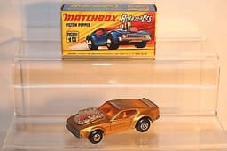 MATCHBOX ROLA-MATICS MB10 MUSTANG PISTON POPPER _VHTF GOLD PREPRO