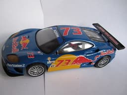Ninco Ferrari 360. Built kit - 50408 Red Bull 1/32 scale slot car. Brand new.