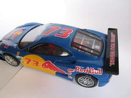 Ninco Ferrari 360. Built kit - 50408 Red Bull 1/32 scale slot car. Brand new.