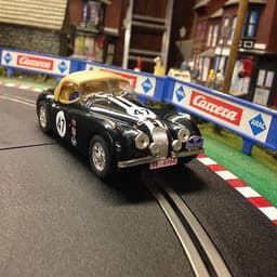 Ninco Jaguar XK120 Alpine Rally slot car. Fantastic