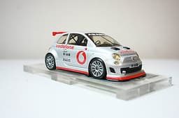 NSR Fiat 500 Vodafone livery, race prepared (Like Slot it, Ninco, Scalextric)