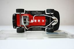 NSR Fiat 500 Vodafone livery, race prepared (Like Slot it, Ninco, Scalextric)