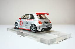 NSR Fiat 500 Vodafone livery, race prepared (Like Slot it, Ninco, Scalextric)