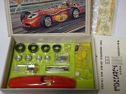 OLD TOMY JAPAN "INDY 500 OFFY RACER" SLOT CAR KIT 1/24