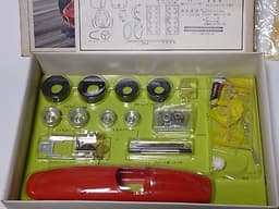OLD TOMY JAPAN "INDY 500 OFFY RACER" SLOT CAR KIT 1/24