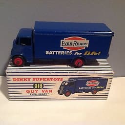 ORIGINAL BOXED DINKY TOYS 918 EVER READY GUY VAN