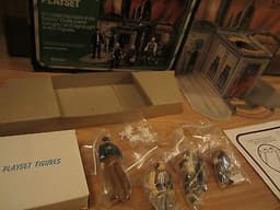 original vintage kenner star wars boxed cloud city playset complete with figures