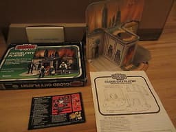original vintage kenner star wars boxed cloud city playset complete with figures