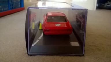 PIONEER 68 FORD MUSTANG NOTCHBACK J-CODE SLOT CAR. 1 of 3. DECOR SAMPLE.