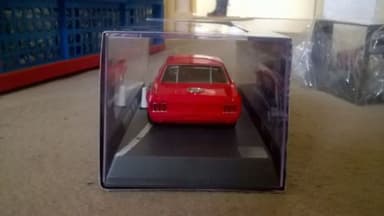 PIONEER 68 FORD MUSTANG NOTCHBACK J-CODE SLOT CAR. 1 of 5. DECOR SAMPLE.