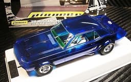 PIONEER SLOT CAR J-CODE SPECIAL NOTCHBACK MUSTANG TEST MOULDING \'X-RAY ODDITY\'