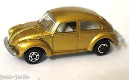 POLISTIL Volkswagen Maggiolone VW Beetle Diecast Car Italy RJ49 70\'s  Politoys