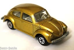 POLISTIL Volkswagen Maggiolone VW Beetle Diecast Car Italy RJ49 70\'s  Politoys