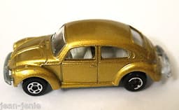 POLISTIL Volkswagen Maggiolone VW Beetle Diecast Car Italy RJ49 70\'s  Politoys