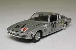 Politoys Polistil 549; Ford Mustang Bertone 2+2; Metallic Silver; Fair Unboxed