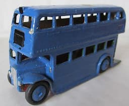 Pre-War Dinky 1938 First Version 29C Double-Decker Bus For Restoration