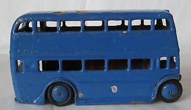 Pre-War Dinky 1938 First Version 29C Double-Decker Bus For Restoration