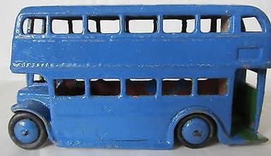 Pre-War Dinky 1938 First Version 29C Double-Decker Bus For Restoration