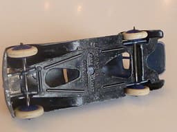 Pre war Dinky 30b Rolls-Royce. Indigo blue, blue hubs. Superb.