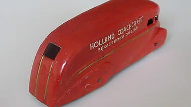 Pre war Dinky 31 Holland Coachcraft in orange - incredibly rare