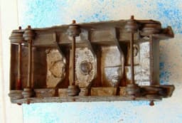 Pre-war Dinky No 22f Army Tank - Grey Colour