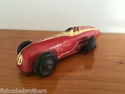 PRE WAR VINTAGE DINKY 23a RACING CAR - RARE COLOURS