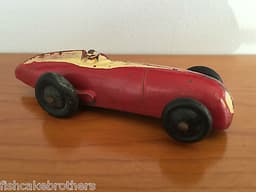 PRE WAR VINTAGE DINKY 23a RACING CAR - RARE COLOURS