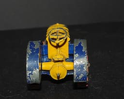 PREWAR DINKY TRACTOR 22E ALL ORIGINAL YELLOW & BLUE CHECK IT OUT