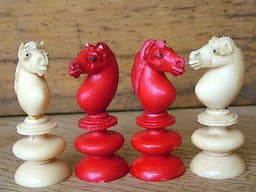 RARE ANTIQUE CALVERT LUND LARGE CARVED CHESS SET KING 3.2" QUALITY ENGLISH NR