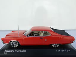 RARE MINICHAMPS 1969 MERCURY MARAUDER X-100 HARDTOP COUPE 1:43 NLA