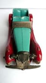 RARE PREWAR FRENCH DINKY TOYS N°24 G OPEN ROADSTER GREEN/RED 1936 ALL ORIGINAL