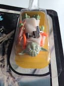 RARE Vintage Kenner Star Wars ESB Yoda MOC Carded Figure ESB 32 Back Super clear