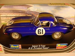 Revell E Type Jaguar #61 Blue 08299 MB 1 of 500 1/32 slot car