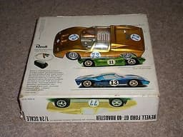 Revell Ford GT-40 Roadster 1/24 Scale Car Slot Racer.