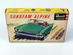 REVELL SUNBEAM ALPINE 1/32ND 1960\'S SLOT CAR CONVERSION? No Steering Wheel!