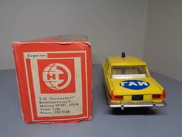 RUSSIAN MADE No A8 VINTAGE MOSKVITCH 412 MADE IN USSR 1/43 RARE NMINT IN BOX