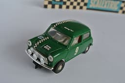 Scalextric NICE RALLY MINI COOPER C7 Eng. \'68 slot car for Ninco Carrera lane