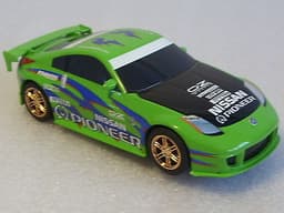 Scalextric Pioneer Nissan 350Z Drift Slot Car C2671 Working & Used